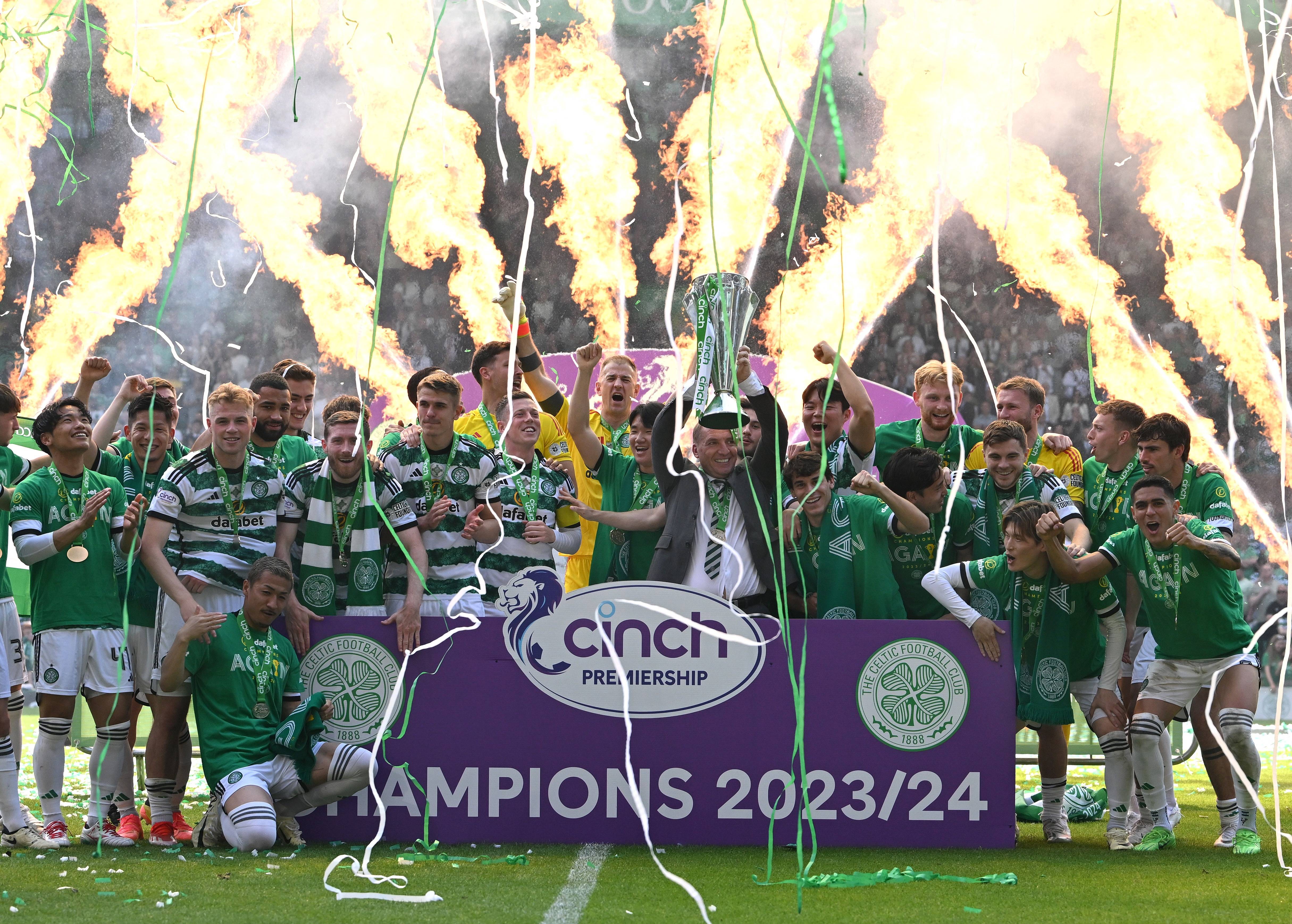 When Celtic can secure 2024/25 Scottish Premiership title after St Johnstone setback and Rangers loss