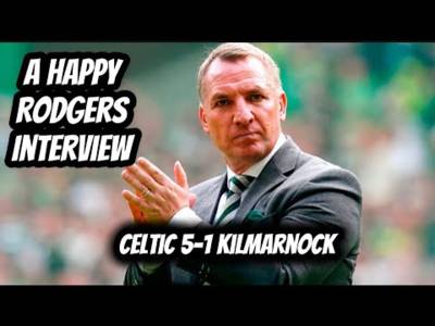 Brendan Rodgers is a HAPPY MAN as Celtic close in on title