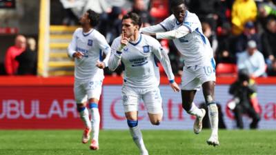 ABERDEEN 2 RANGERS 2: Late Hagi strike delays Celtic’s title coronation as Ferguson’s second string show fighting spirit at Pittodrie