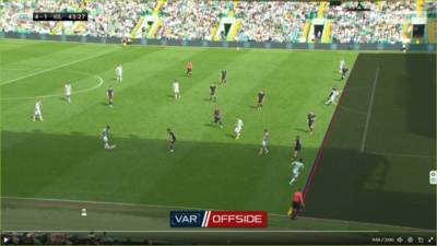 Alan Muir II as Daizen Maeda is again the victim of VAR