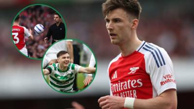 Annoyed Arsenal fans make a clear Kieran Tierney point after Celtic hero’s display vs Brentford