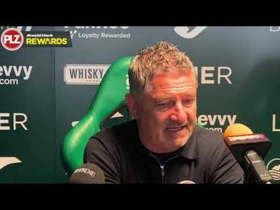 ‘I was surprised’ Tony Docherty Post Match Press Conference | Hibs 4-0 Dundee