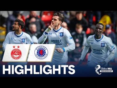 Aberdeen 2-2 Rangers | 10-Man Rangers Complete Late Dramatic Comeback! | William Hill Premiership