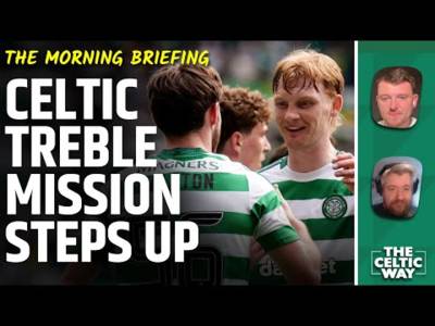 Celtic wait on title party but the treble mission now steps up a gear