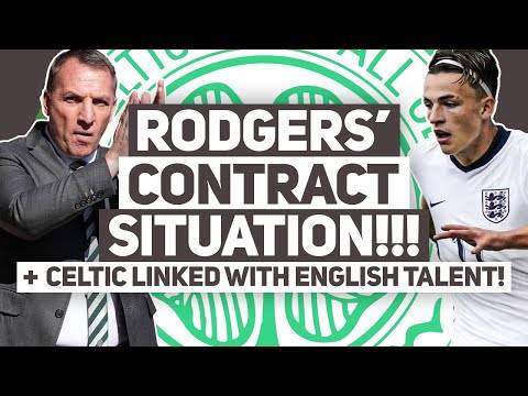 Celtic “IN THE MIX” to sign talented English youngster? | + Brendan Rodgers’ contract situation.