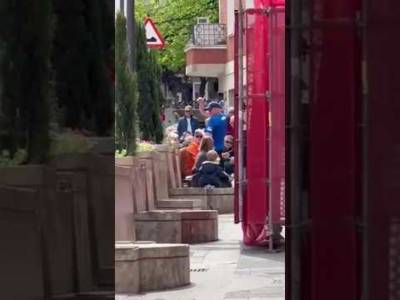 Athletic Bilbao Fan Lets Rangers Fans Know What He Thinks