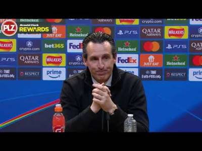 “I am SO proud” | Unai Emery Post Match Press Conference | Aston Villa 3-2 PSG