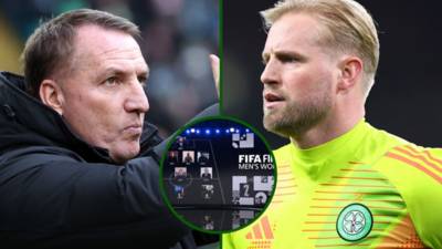 Kasper Schmeichel makes FIFPRO Top 10 as recent report proves Celtic hero’s importance to Brendan Rodgers