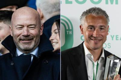 Sutton reveals the ‘slight difference’ between Shearer and Celtic legend Larsson