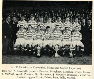 17 April 1954 – Celtic are Champions for first title since the war