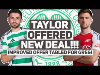 GREG TAYLOR TO RECIEVE NEW AND IMPROVED CONTRACT OFFER FROM CELTIC! | Will he renew?