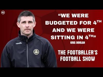 Kris Doolan: “We were budgeted for 4th and we were sitting 4th” | The Footballers Football Show