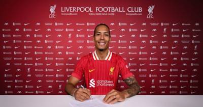 Virgil van Dijk declares ‘it was always Liverpool’ as captain pens bumper new contract