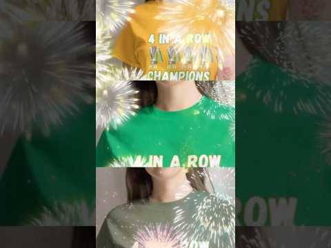 Celtic fans 4 in a row merch