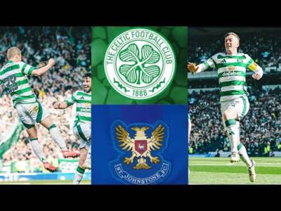 Celtic V St Johnston 5-0 (Highlights)!!!