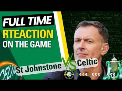 FULL TIME Reaction St Johnstone v Celtic Scottish cup