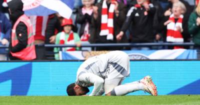 Emotional Oday Dabbagh dedicates Aberdeen Scottish Cup winner to Palestine and reveals prophecy that came true