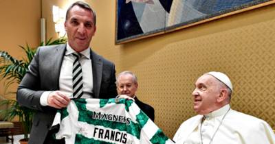 Pope Francis delivered Celtic boss Brendan Rodgers message that ‘didn’t transcend to Glasgow’
