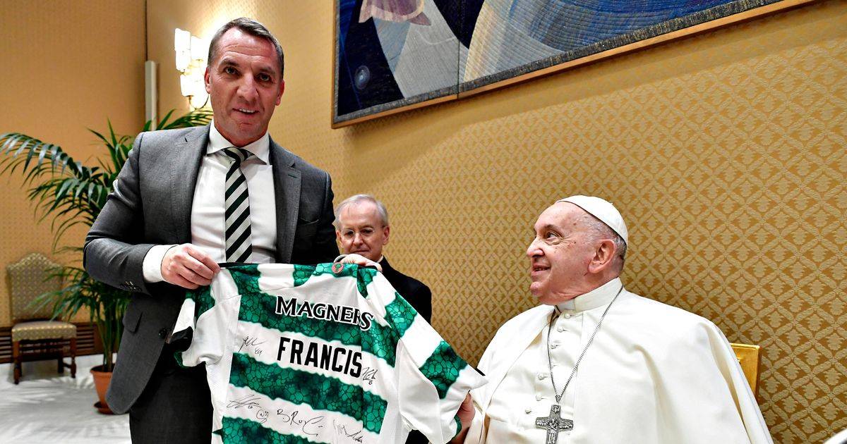 Pope Francis’ heartfelt private message to Brendan Rodgers and Celtic squad