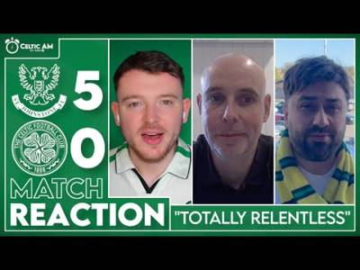 “This team are totally relentless” | Celtic 5-0 St. Johnstone | Match Reaction