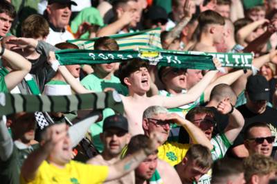 BBC touchline reporter blown away by what Celtic fans did at Jota’s goal vs St Johnstone