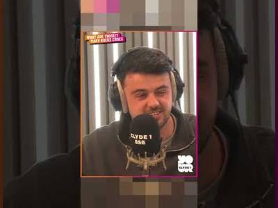 Marvin Bartley was caught in the car park rocking his Crocs for Superscoreboard