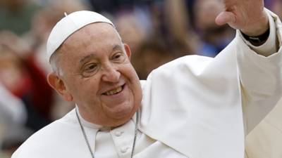 Rangers supporters spark fury with ‘disgusting’ graffiti mocking Pope Francis’ death in bid to infuriate their traditionally Catholic rivals Celtic