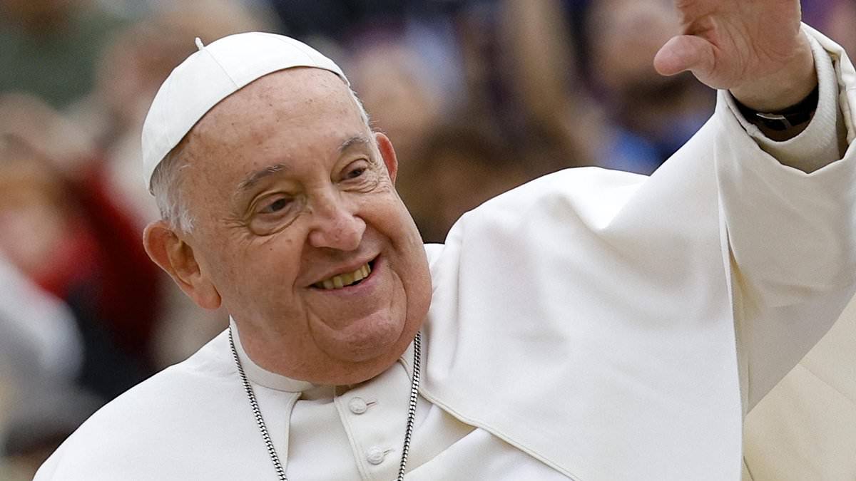 Rangers supporters spark fury with ‘disgusting’ graffiti mocking Pope Francis’ death in bid to infuriate their traditionally Catholic rivals Celtic