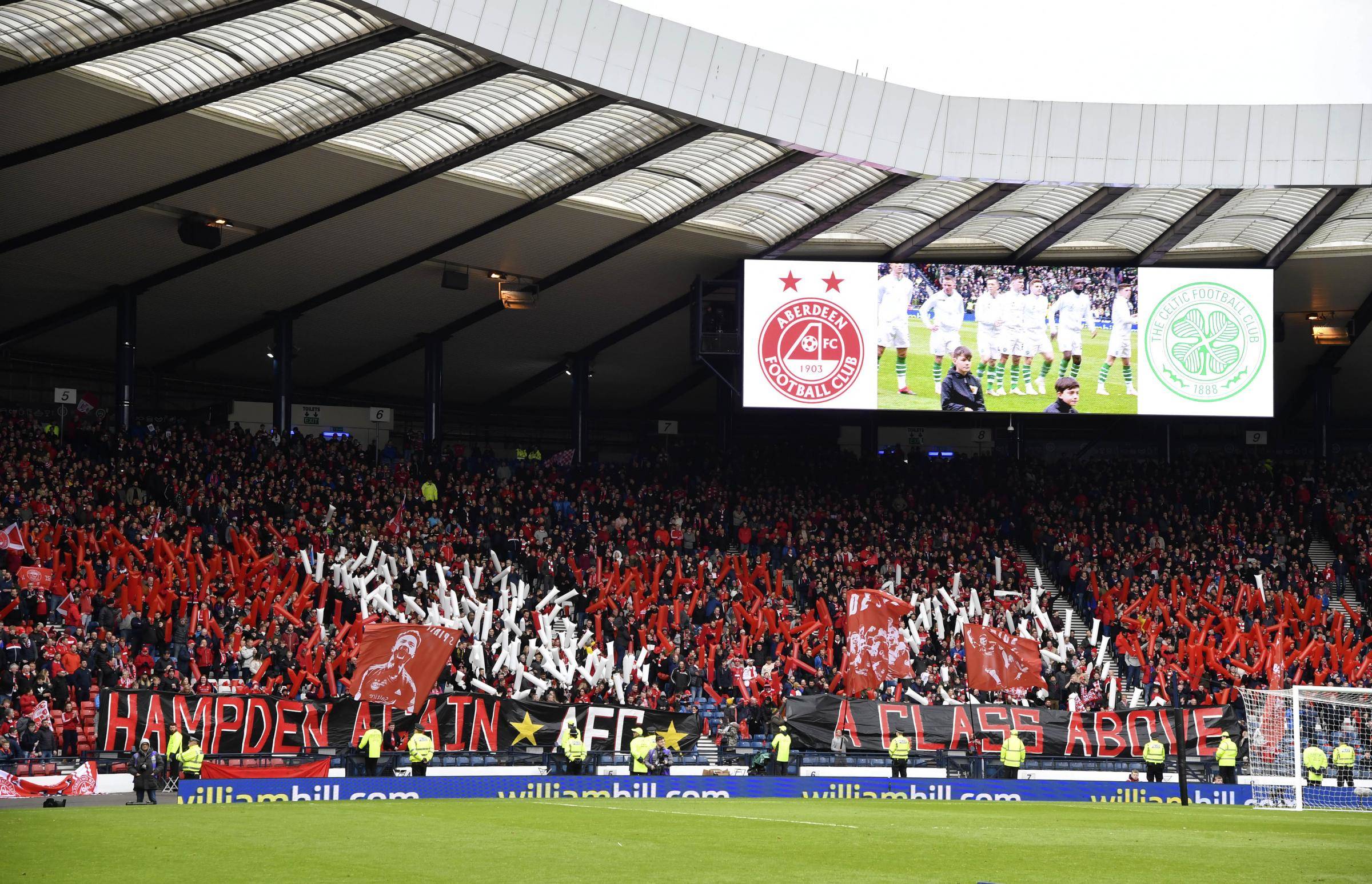 Aberdeen out to paint Hampden red as Dave Cormack joins fan display drive vs Celtic