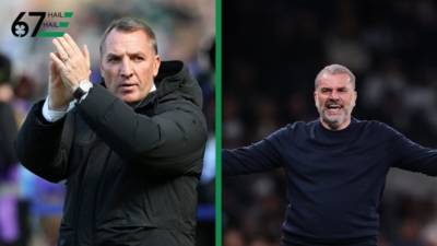 Celtic boss Brendan Rodgers backed on live radio to replace Ange Postecoglou at Tottenham