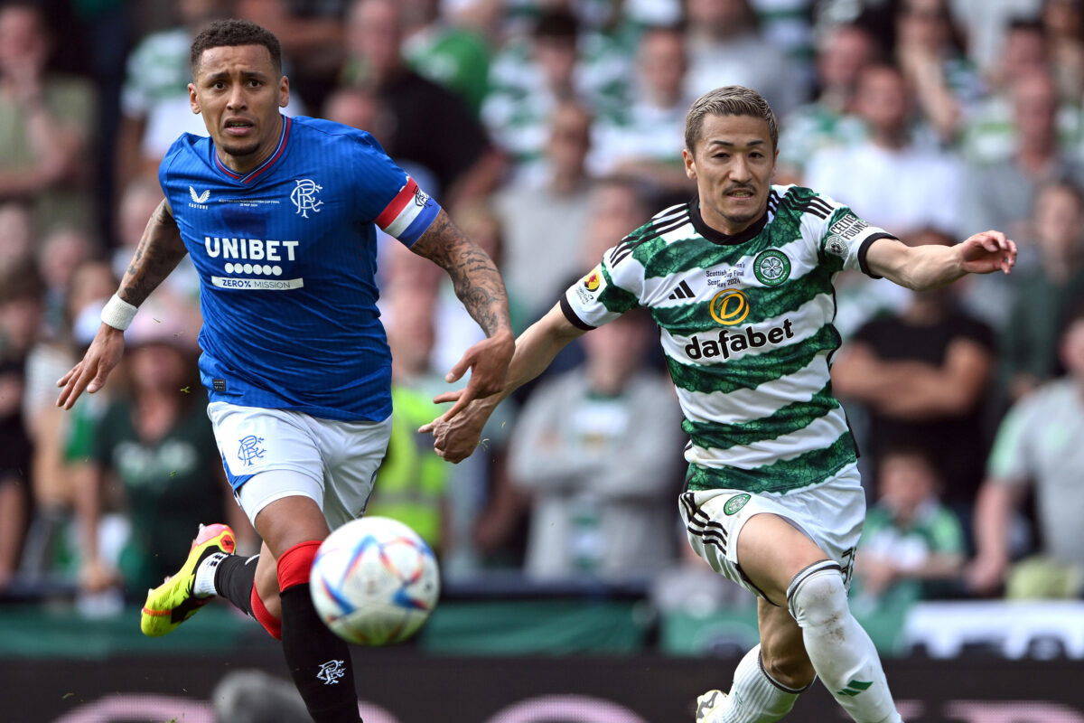 Celtic fan gets 180 hours community service for “launching missiles” at James Tavernier during Glasgow Derby