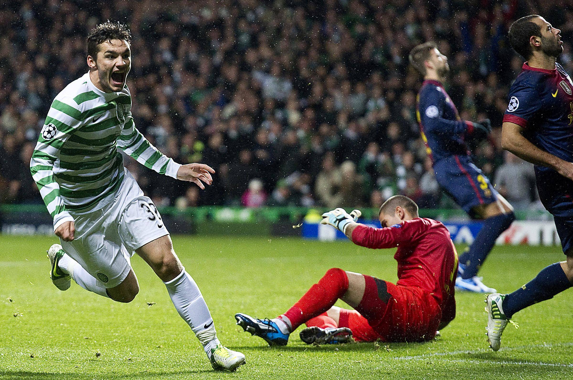 I famously scored for Celtic vs Barcelona at 18 &ndash; I now run my own sock business