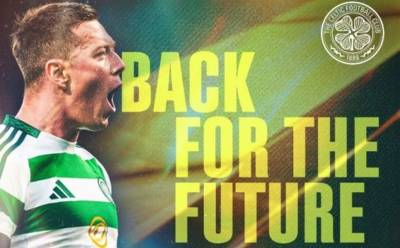 Martin Compston opens Celtic’s ‘Back for the Future’ Season Ticket window