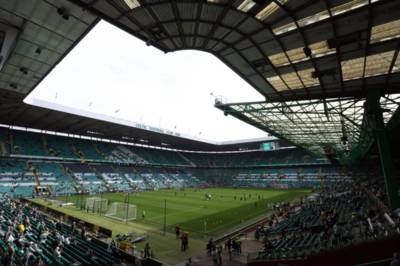 Pictures: Celtic Park Quietly Prepares for Saturday Title Party
