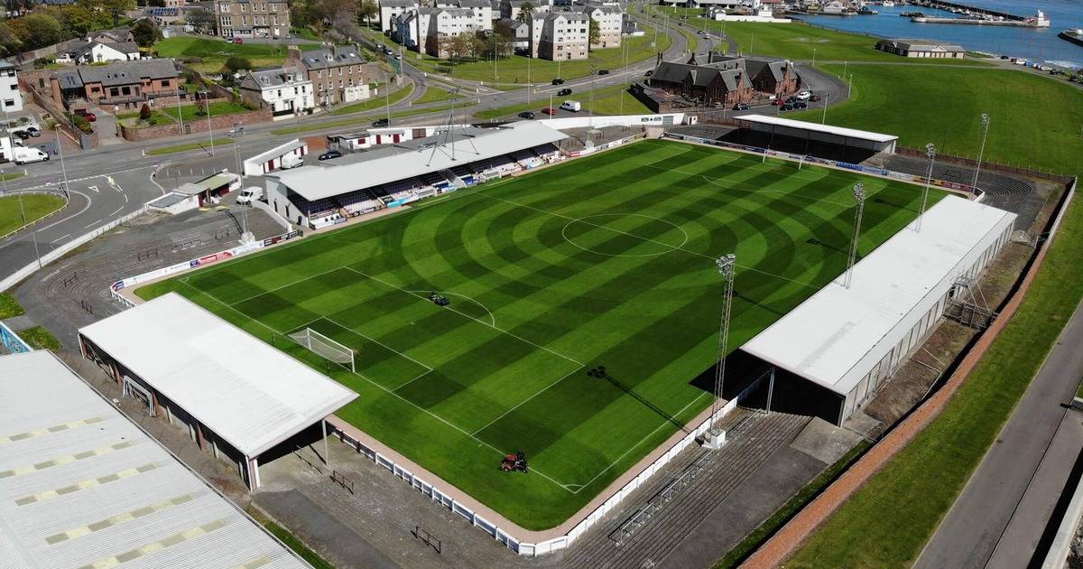 Scotland’s ‘coldest’ stadium located next to the North Sea named best in the country