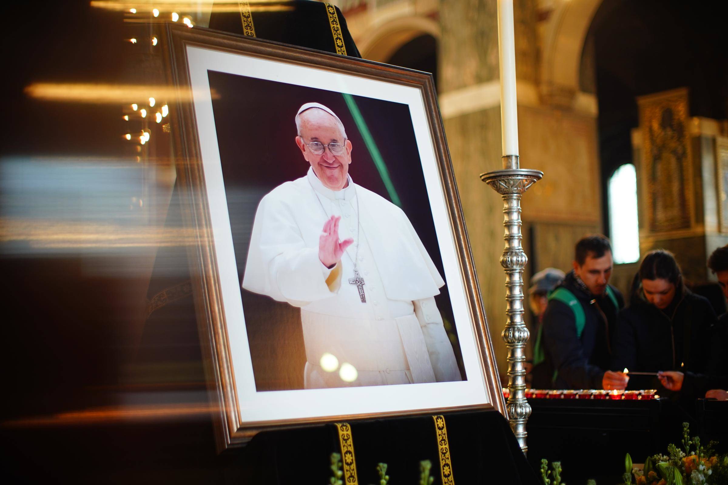 UEFA announce moment of silence following passing of Pope Francis