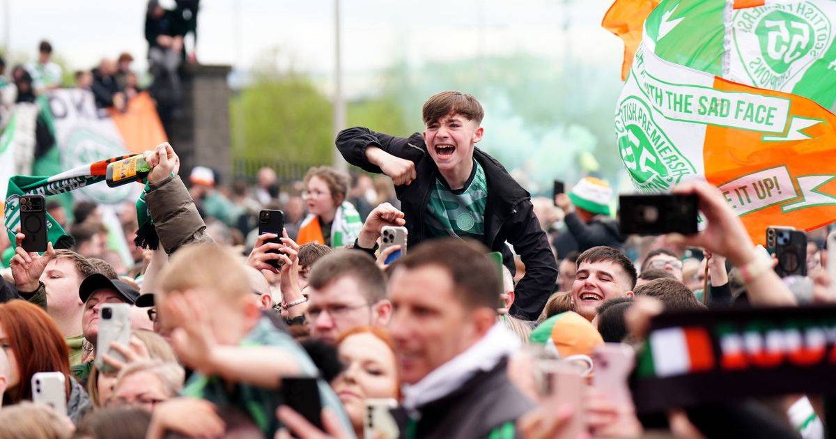 25 best Celtic title party pictures as Maeda warns Rangers who runs this city and a duck in a nappy rocks up
