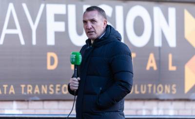 Brendan Rodgers names Celtic starting XI for potential Tannadice title party