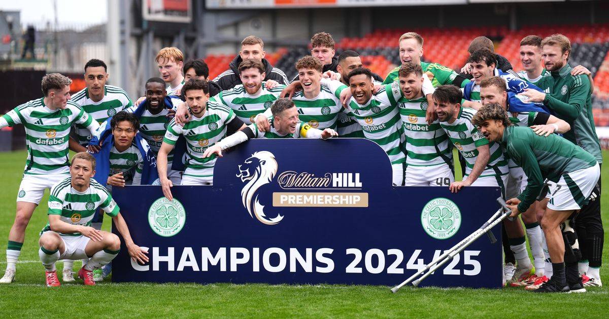 Celtic clinch Scottish Premiership title with emphatic win over Dundee United