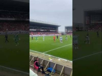 Celtic Fans Tangerine Protest Over Ticket Prices #celticfc #celticfans #spfl #dundeeunited