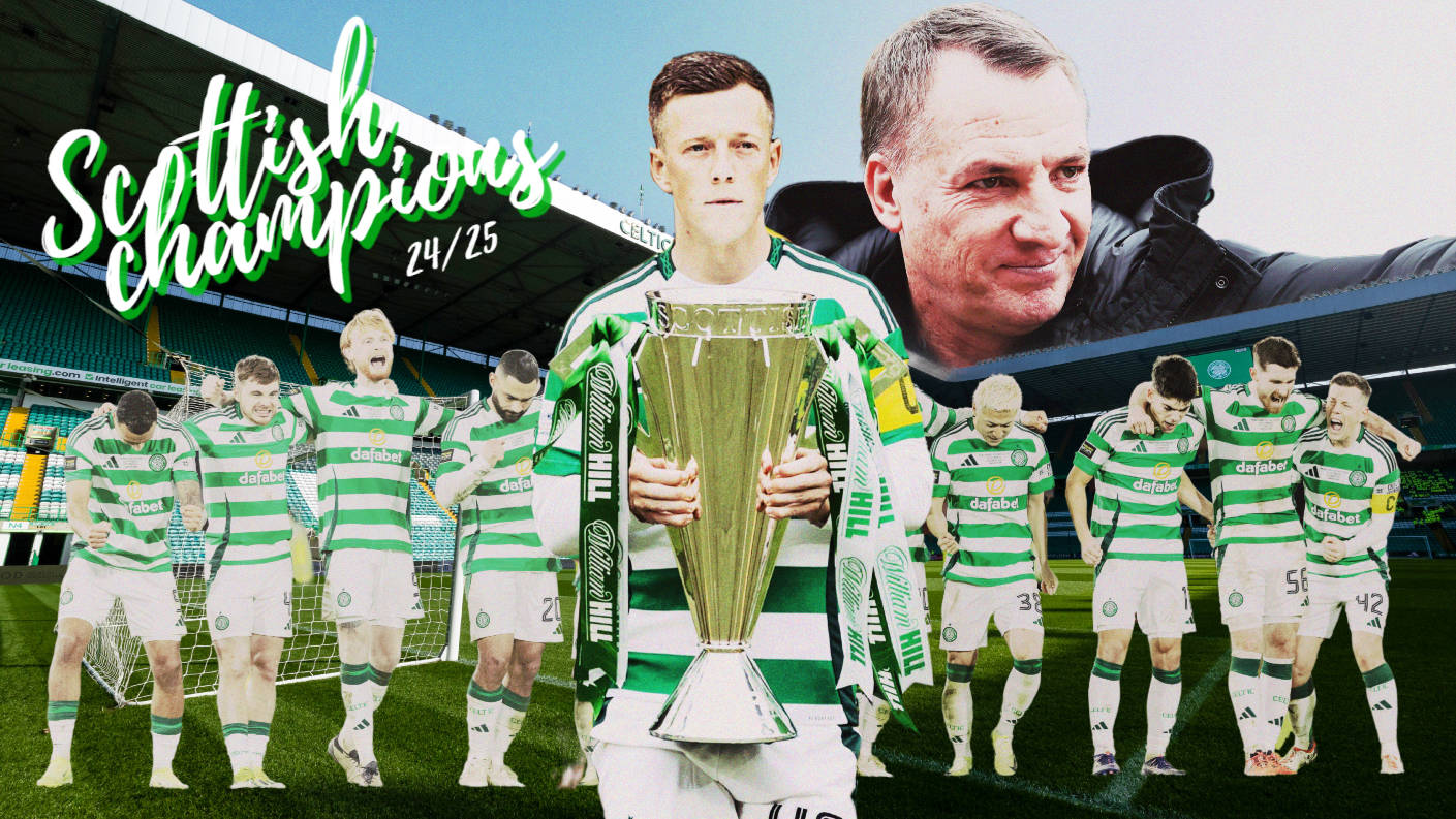 Celtic officially win Scottish Premiership title after victory over Dundee United
