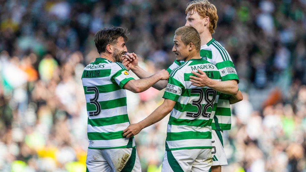 Celtic team for this afternoon on Tayside