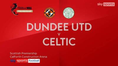 Celtic win Scottish Premiership title | Dundee United 0-5 Celtic