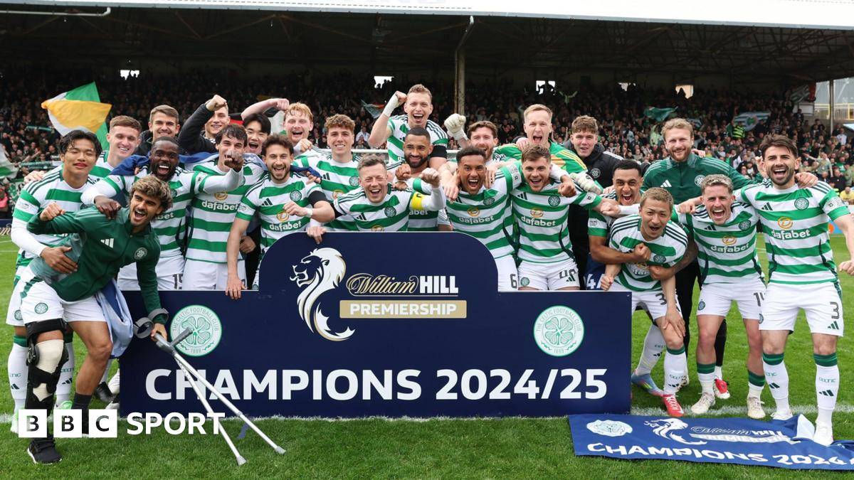 Celtic’s Scottish league dominance in numbers