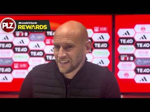 David Gray FULL Post Match Press Conference | Aberdeen 1-0 Hibs