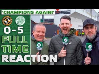 Dundee United 0-5 Celtic | ‘CHAMPIONS AGAIN!’ | Full-Time Reaction