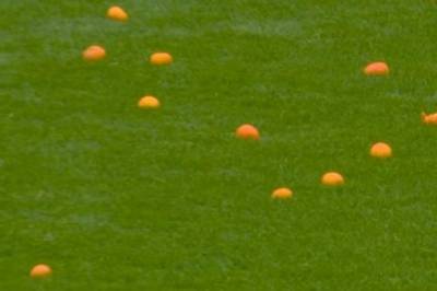 Dundee Utd vs Celtic halted as tangerines lobbed onto pitch in ticket price protest