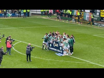 Exclusive Content) after Celtic Winning the League!!!! (Dundee United V Celtic)!!! 0-5