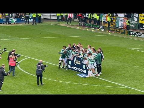 Exclusive Content) after Celtic Winning the League!!!! (Dundee United V Celtic)!!! 0-5