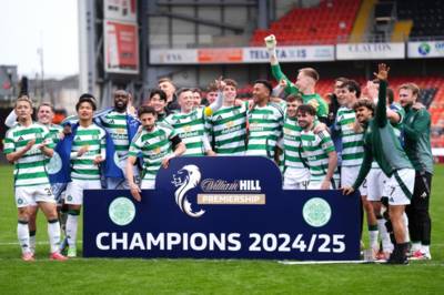 Four big talking points as Celtic power to another title with 5-0 win over Dundee Utd